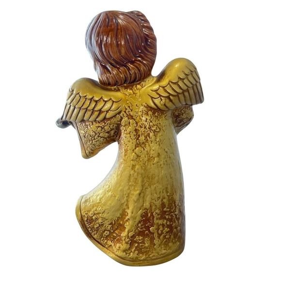 Vintage Christmas Angel Homco Japan Paper maché. Great Condition 9” MCM Holiday - Picture 2 of 4